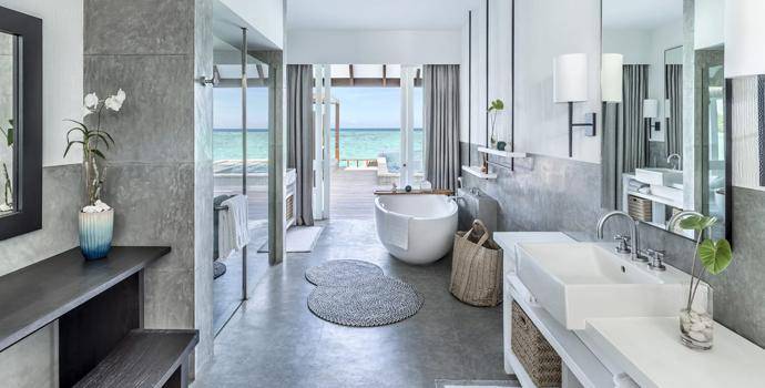Sunset Water Villa mit Pool, Four Seasons Resort Maldives