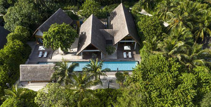Two Bedroom Royal Beach Villa, Four Seasons Resort Maldives