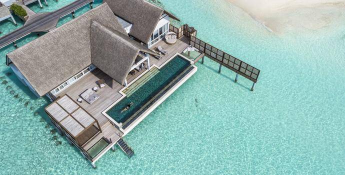 Two Bedroom Sunrise Water Suite, Four Seasons Resort Maldives