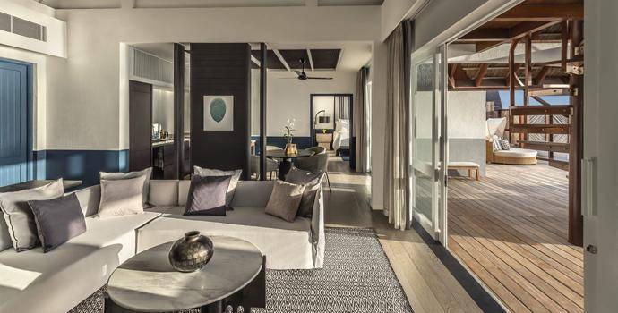 Two Bedroom Sunrise Water Suite, Four Seasons Resort Maldives