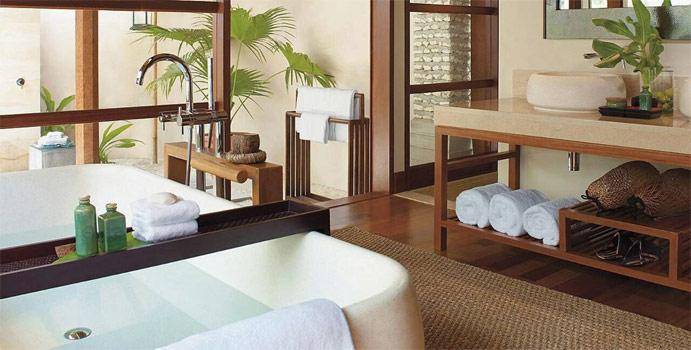 Bad, Sunrise Beach Bungalow with Pool, Four Seasons Resort Maldives at Kuda Huraa