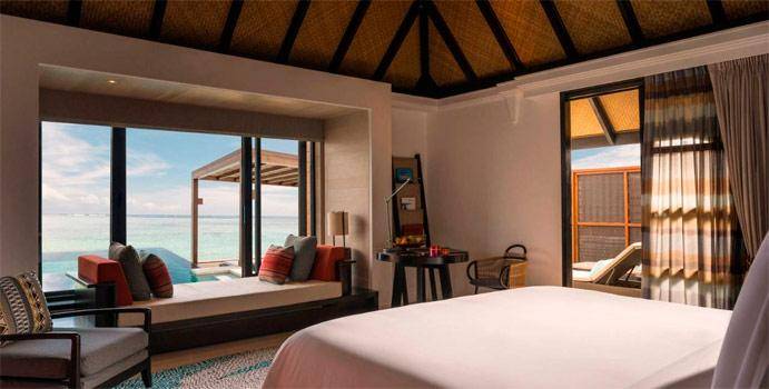 Wohnen, Sunrise Water Villa with Pool, Four Seasons Resort Maldives at Kuda Huraa