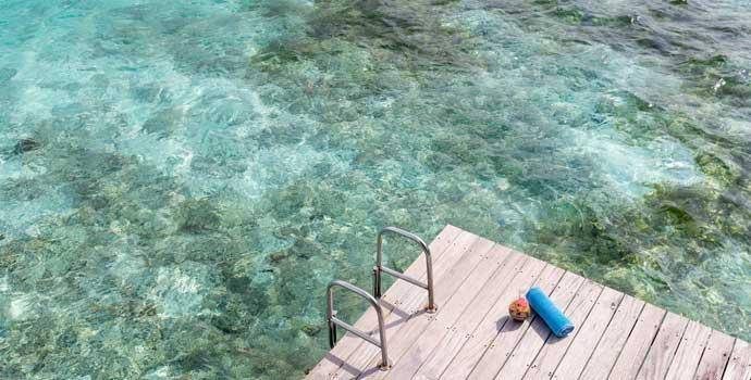 Auf dem Wasser Suite, Club Med Kani
