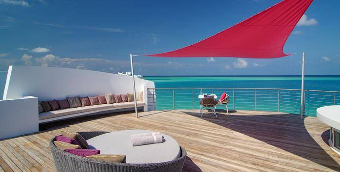 Dachterrasse, Water Villa mit Pool, Jumeirah Maldives