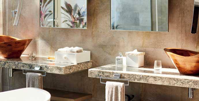 Badezimmer, Two Bedroom Beach Residence, Jumeirah Maldives