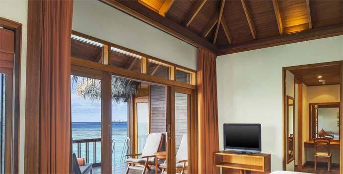 Wohnen, Water Bungalows, Sheraton Full Moon Resort & SPA