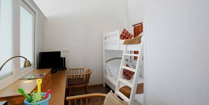 Kinderschlafzimmer, Deluxe Family Water Villa, Centara Grand Island Resort & Spa