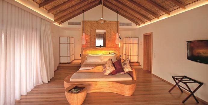 Wohnraum, Water Villa, Constance Moofushi Resort