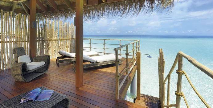 Terrasse, Senior Water Villa, Constance Moofushi Resort
