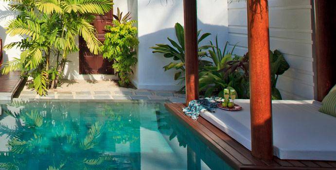 Tagesbett, Pool Villa, Velassaru Maldives