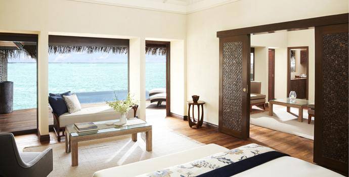 Wohnen, One Bedroom Ocean Suite with Pool, Taj Exotica Maldives Resort & SPA