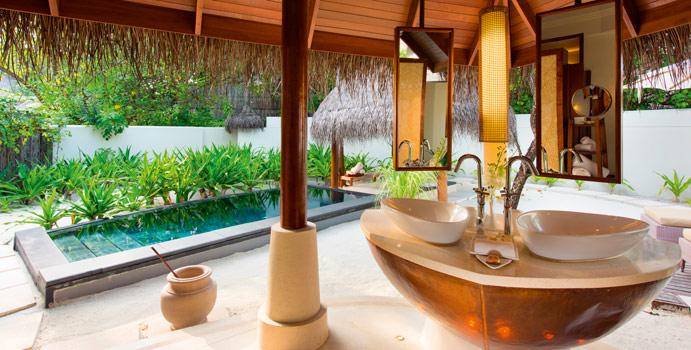 Bad, Family Beach Villa, Constance Halaveli Resort