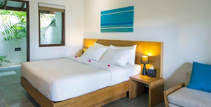 Schlafen, Superior Bungalow, Summer Island Maldives