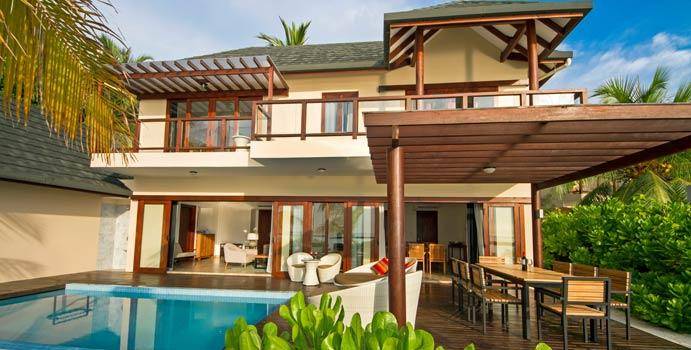 Frontansicht, The Summer House, Summer Island Maldives