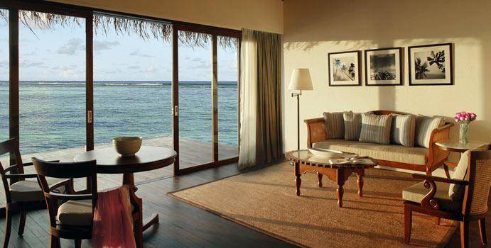 Wohnen, Two Bedroom Water Pool Villa,The Residence Maldives at Falhumaafushi