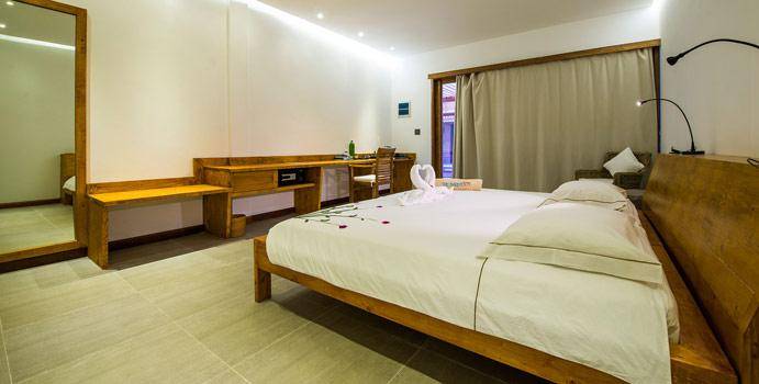 Schlafen, Seaside Room, The Barefoot Eco Hotel
