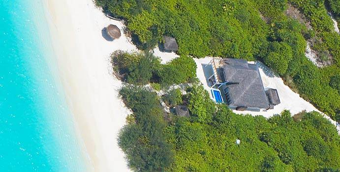 Luftaufnahme, Beach Residence with Plunge Pool, Hideaway Beach Resort & SPA