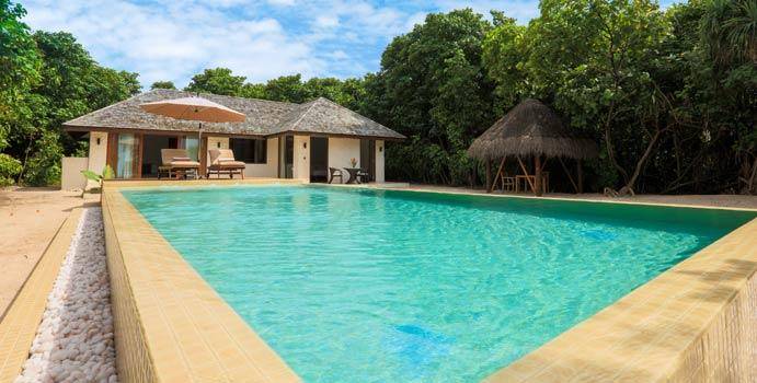 Deluxe Sunset Beach Villa with Pool, Hideaway Beach Resort & SPA