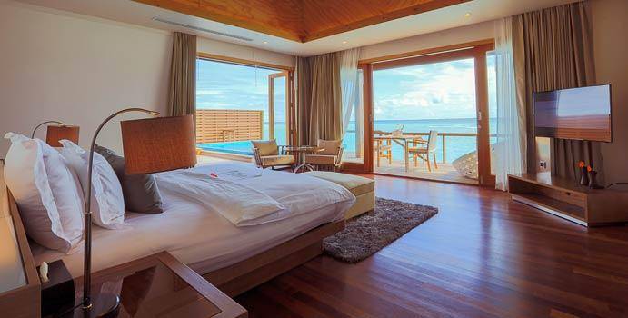 Schlafen, Ocean Villa with Pool, Hideaway Beach Resort & SPA