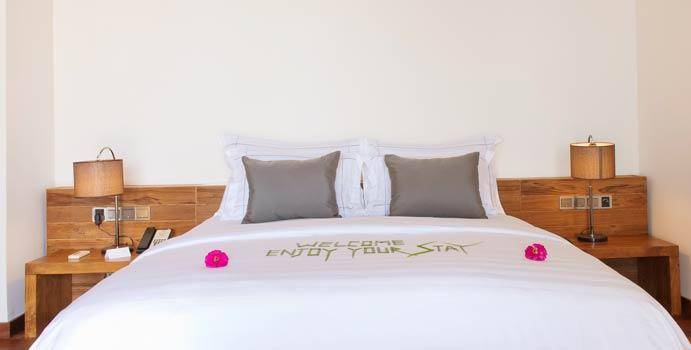 Schlafen, Two Bedroom Ocean Villa with Pool, Hideaway Beach Resort & SPA