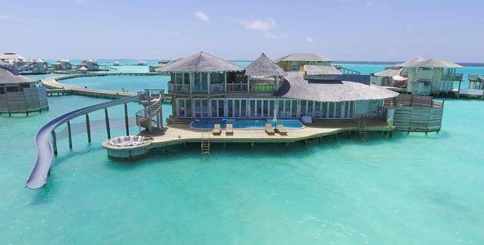 2 Bedroom Water Retreat with Slide, Soneva Jani