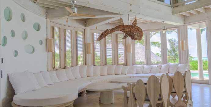Wohnraum, 4 Bedroom Island Reserve with Slide, Soneva Jani