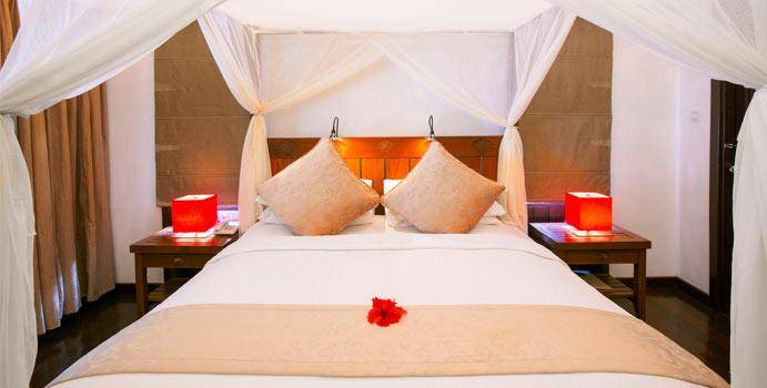 Schlafen, Beach Villa, Medhufushi Island Resort