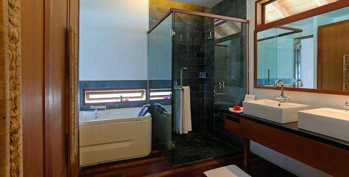 Bad, Water Villa, Medhufushi Island Resort