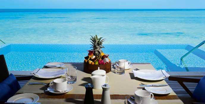 Sunrise Water Pool Villa, Velaa Private Island Maldives