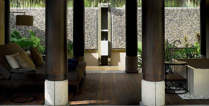 Bad, Beach Pool House, Velaa Private Island Maldives