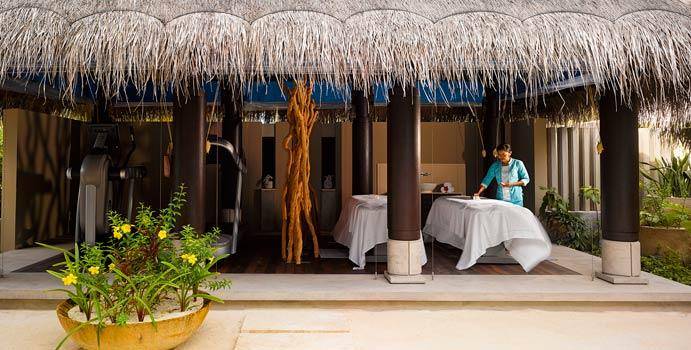 Fittnessraum und Wellness SPA, Velaa Private Residence, Velaa Private Island Maldives