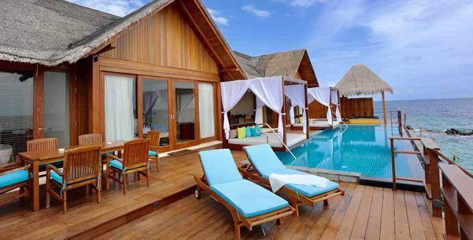 Two Bedroom Water Suite with Pool, Furaveri Maldives