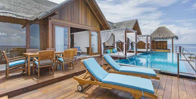 Two Bedroom Water Suite with Pool, Furaveri Maldives