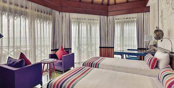 Wohnen, Over Water Villa, Mercure Maldives Kooddoo Resort