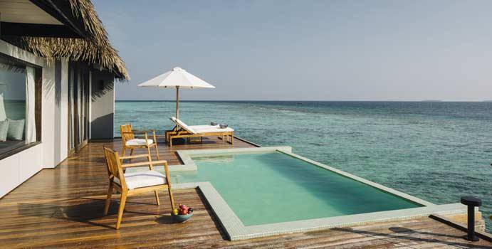 Pool, Water Sunset Pool Villa, Noku Maldives