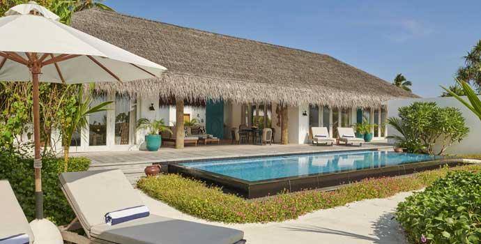 Five Bedroom Beach Sunset Villa, Fairmont Maldives Sirru Fen Fushi