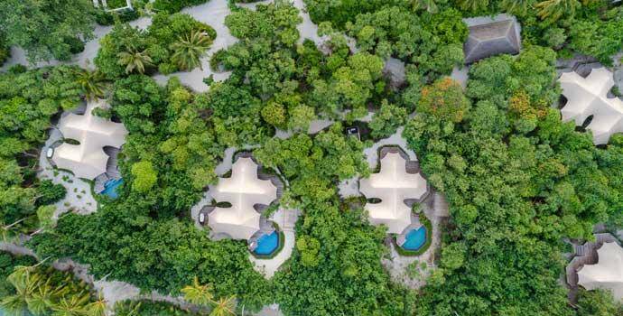 Tented Jungle Villa, Fairmont Maldives Sirru Fen Fushi