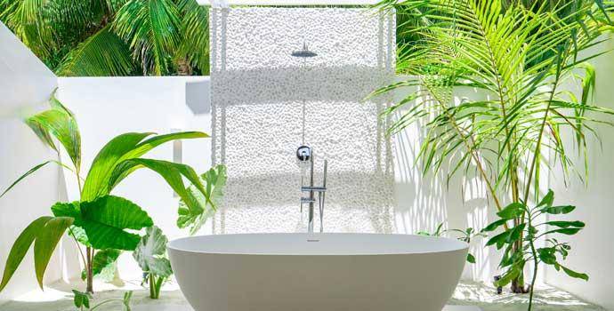 Badewanne, Beach Villa, Baglioni Resort Maldives
