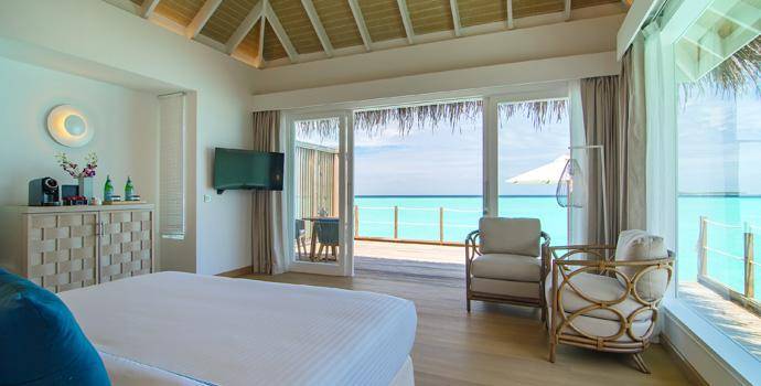 Wohnen, Water Villa, Baglioni Resort Maldives