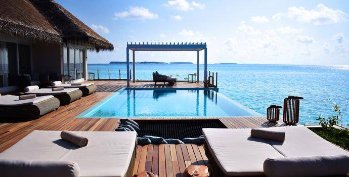 Terrasse, Presidential Water Villa, Baglioni Resort Maldives