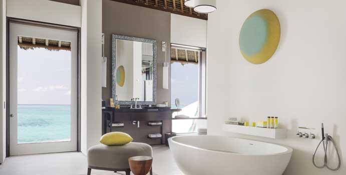 Badezimmer, 2-Bedroom Lagoon Garden Villa, Cheval Blanc Randheli