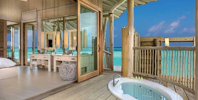 Jacuzzi, 1 Bedroom Water Reserve with Slide, Soneva Jani