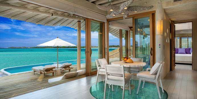 Essbereich, 1 Bedroom Water Reserve, Soneva Jani
