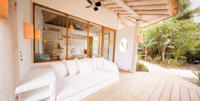 Lounge, 2 Bedroom Crusoe Residence, Soneva Jani