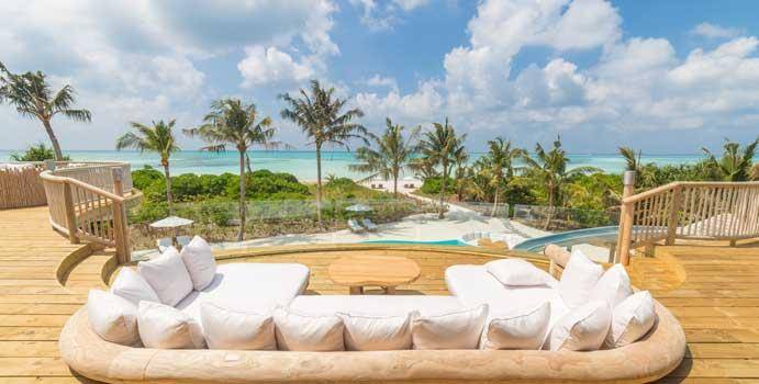 Terrasse, 3 Bedroom Island Reserve, Soneva Jani