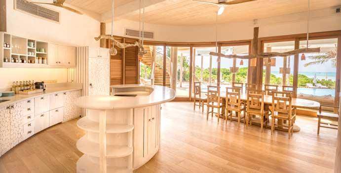 Küche/Essbereich, 3 Bedroom Island Reserve, Soneva Jani