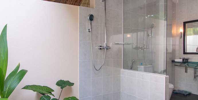 Badezimmer, Mirihi Maa Beach Suite, Mirihi Island Resort