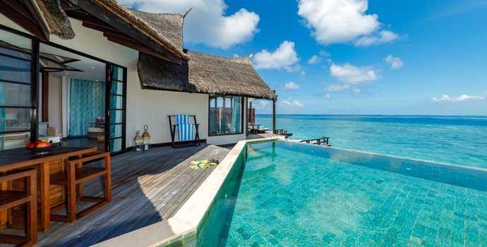 Terrasse, Ocean Pool Suite, OZEN Reserve Bolifushi
