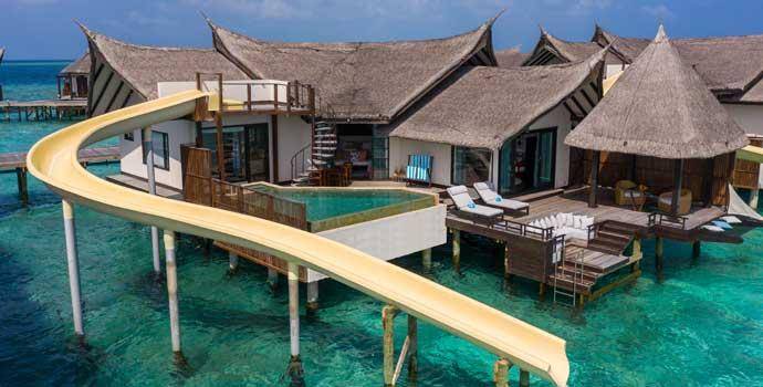 Ocean Pool Suite with Slide, OZEN Reserve Bolifushi