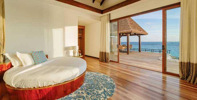 Schlafzimmer, Private Ocean Reserve with Slide, OZEN Reserve Bolifushi